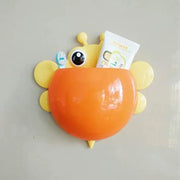 Multicolor Child-Friendly Toothbrush Holder - 1 Pc for Easy Bathroom Organization