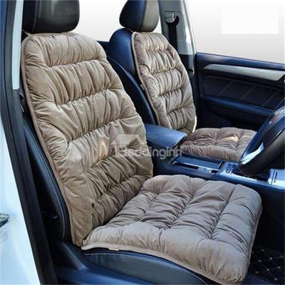 Stylish Velvet Seat Cushion - 1 Pc, Easy Installation and Durable Comfort