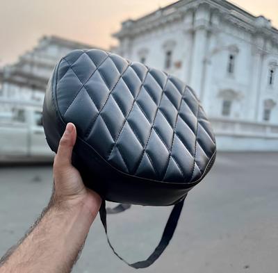 Premium Black Foam Bike Seat Cushion