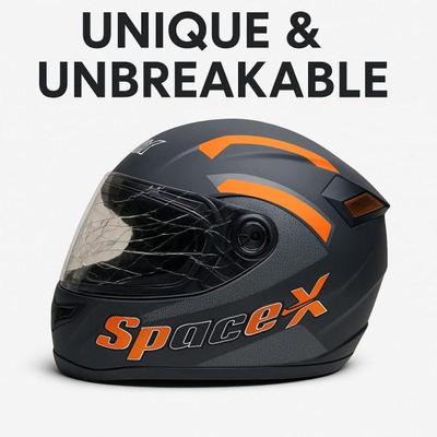 Unbreakable Space X Helmet – Ride Safe, Ride Bold