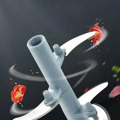 1 Pc Manual Food Chopper - Easy To Clean And Maintain Kitchen Essential