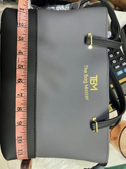 Stylish Girl's Black Rexine Hand Bag Set - 3 Pcs 99 in stock