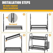 96 Pcs Multi-Functional Stainless Steel Bathroom Organizer