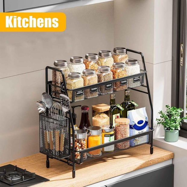 96 Pcs Multi-Functional Stainless Steel Bathroom Organizer