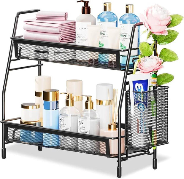 96 Pcs Multi-Functional Stainless Steel Bathroom Organizer