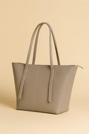 Girl's Rexine Plain Tote Bag