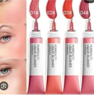 4 Pcs Medium Coverage Multicolor Creamy Blush Set