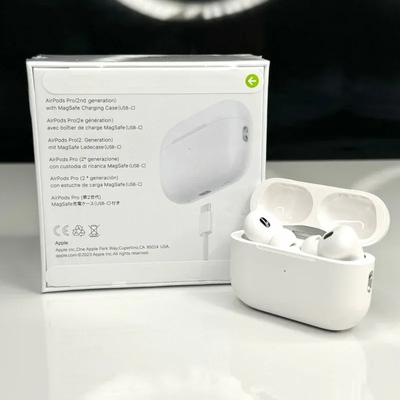 White Airpods with Active Noise Cancellation - 2 Pcs with Long-Lasting Battery & Fast Charge