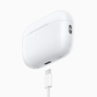 White Airpods with Active Noise Cancellation - 2 Pcs with Long-Lasting Battery & Fast Charge
