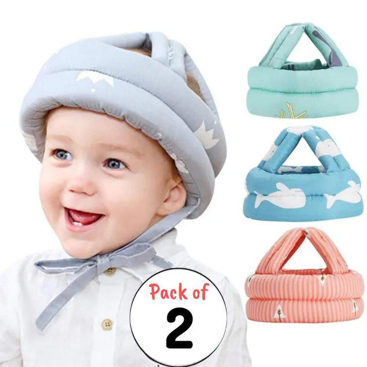 Baby Head Protector Helmet, Pack Of 2