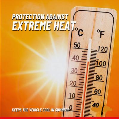 Durable Weather Resistant Car Cover - 1 Pc with Easy Installation and Aesthetic Appeal