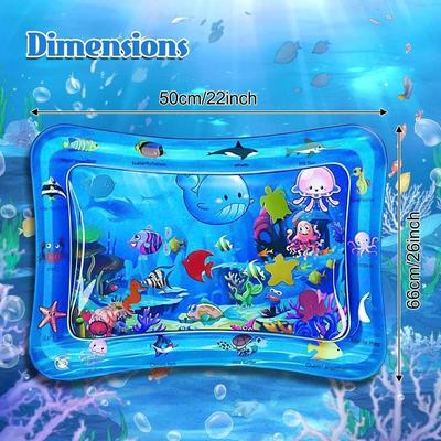 Double Sided Water Mat - 5 Pcs Multicolor Fun!