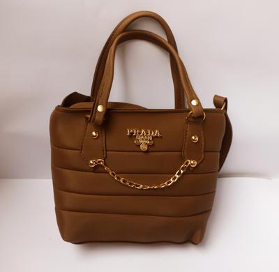 Women's PU Leather Plain Hand Bag 700