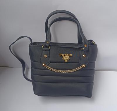 Women's PU Leather Plain Hand Bag 700