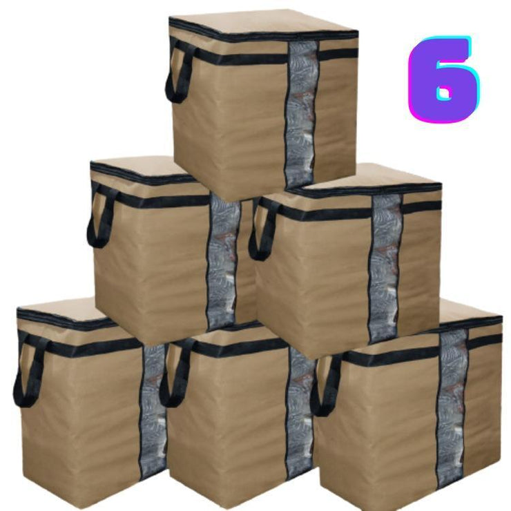Dustproof Storage Bags, Pack Of 6