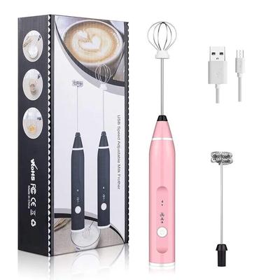 Compact Pink Coffee Beater - 1 Pc Durable Kitchen Essential