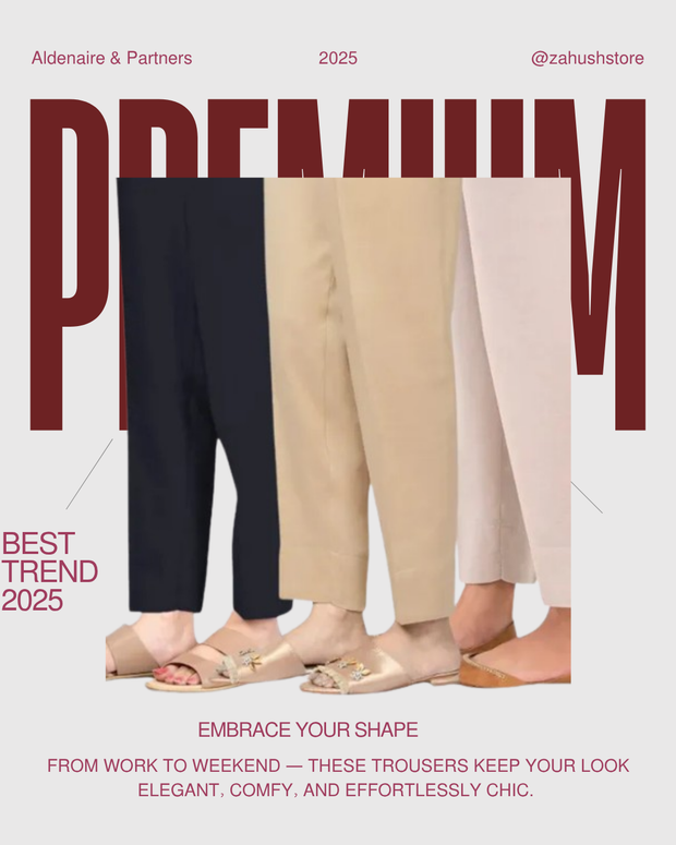 Trendy & Comfortable Trousers for Women