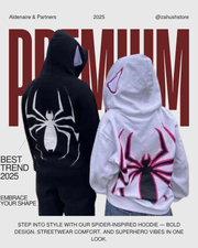 MI'TESORO Spiderman Zipper Hoodie Unisex