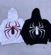 MI'TESORO Spiderman Zipper Hoodie Unisex