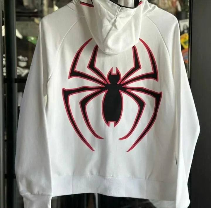 MI'TESORO Spiderman Zipper Hoodie Unisex