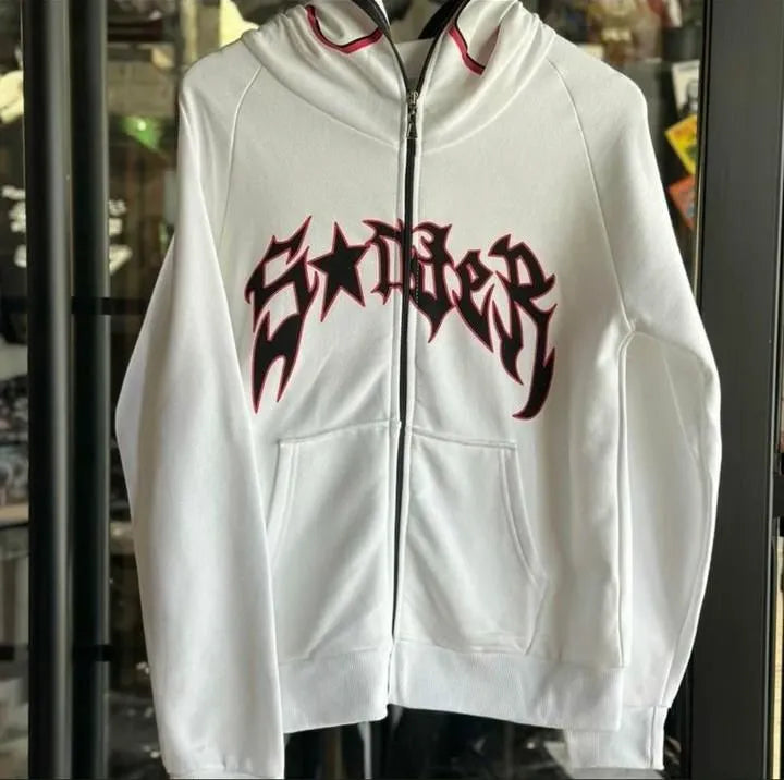 MI'TESORO Spiderman Zipper Hoodie Unisex